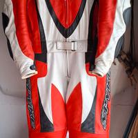 Tuta moto divisibile in pelle Spike tg 52