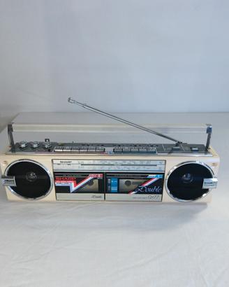 Radio Mangianastri Vintage Sharp QT-77 - Anni '80 