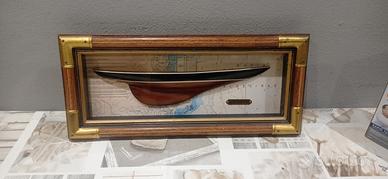 quadretto mezza barca stile marina