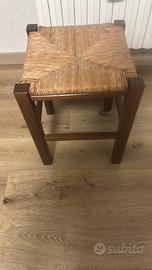 Sedia e sgabello