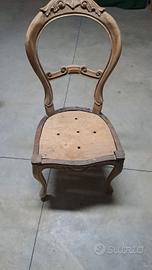 Sedia in legno 