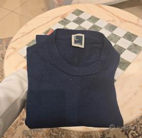 maglioncino blu il lanificio