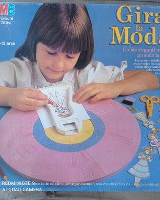 Gioco gira la moda MB giochi anni 80 vintage epoca