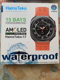 Smartwatch  HainoTeko. Amoled. 3 cinturini