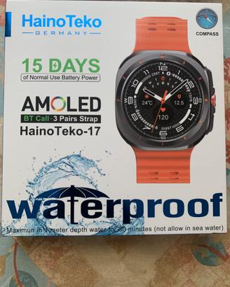 Smartwatch  HainoTeko. Amoled. 3 cinturini