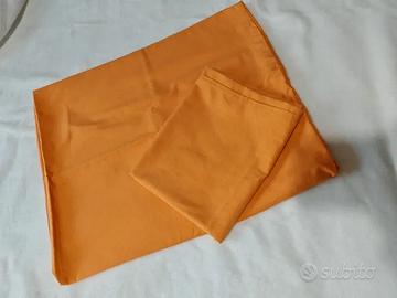 Fedre cuscini/arancione / puro cotone