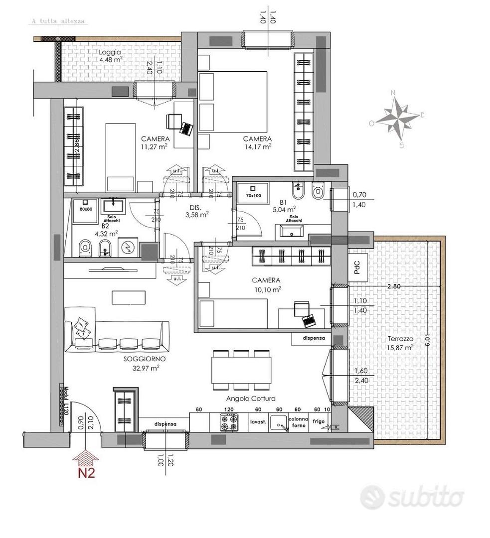 Appartamento – Granarolo dell'Emilia, Quarto Inferiore - Vista 2