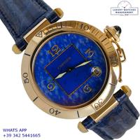 CARTIER Pasha 38MM Lapis Lazuli dial yellow gold
