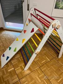 Triangolo di arrampicata - palestrina per bimbi