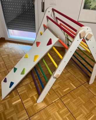 Triangolo di arrampicata - palestrina per bimbi