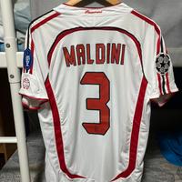 Maglia Maldini milan calcio jersey retro 2007