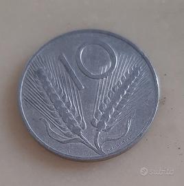 collezionismo:  10 lire 1956   R  MB