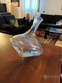 decanter in cristallo