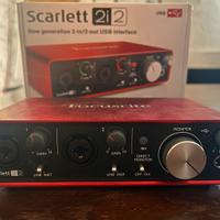 Scarlett 2i2 scheda audio