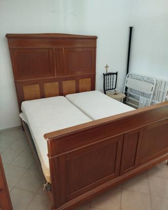 letto matrimoniale liberty 