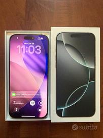 Iphone 16 pro max 512gb