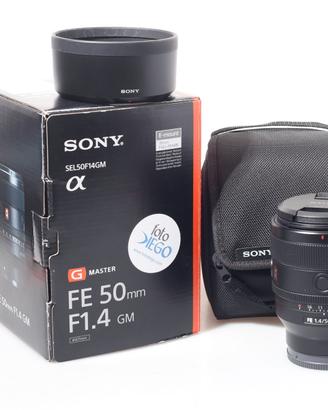 OBIETTIVO SONY FE 50 MM F/1.4 GM. E-MOUNT.