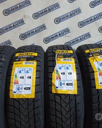 4 pneumatici 155 65 13 delinte antineve nuovi
