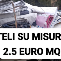 Preparo teli su misura da 10 a 1000mq