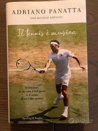 Libro "Il Tennis è Musica" di Adriano Panatta