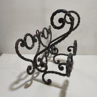Appendiabiti in ferro battuto anni 60