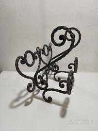 Appendiabiti in ferro battuto anni 60