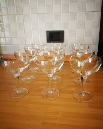 Bicchieri cristallo champagne n°12