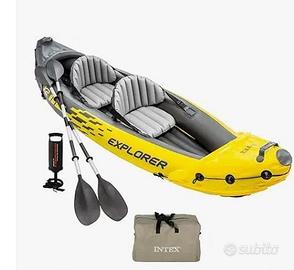 Kayak/Canoa Gonfiabile Intex Explorer K2 2 Posti