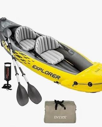 Kayak/Canoa Gonfiabile Intex Explorer K2 2 Posti