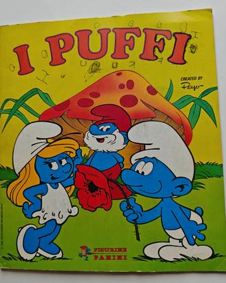 Album Figurine I Puffi. Panini 1983. Completo
