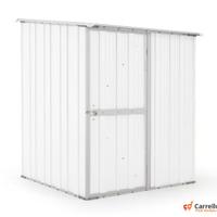 Casetta box in lamiera di Acciaio 155x175cm bianco