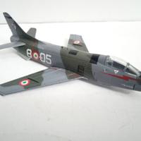 Modellino aereo Fiat G 91Y