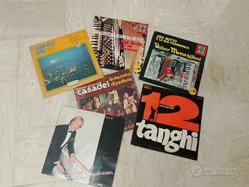 6 LP di musica 