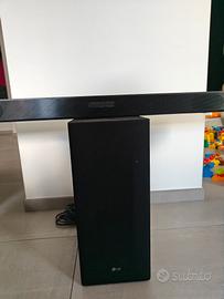 LG SK5 2.1 Sound Bar con filo losem Subwoofer e DT