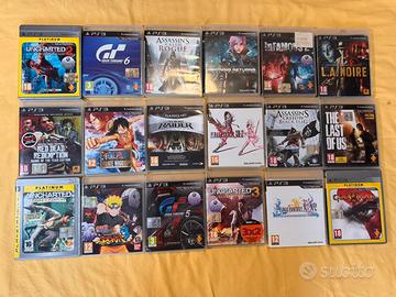 Lotto giochi play station 3