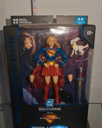 Action Figure Supergirl Krypto - McFarlane Deluxe