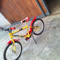Bicicletta per bambino gialla