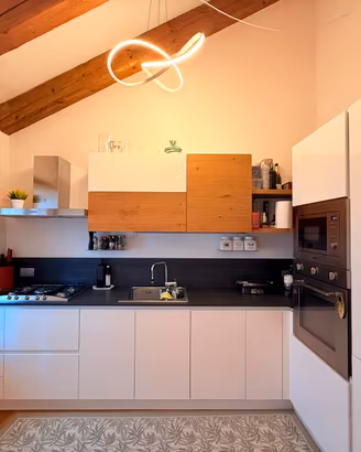 Cucina moderna angolare