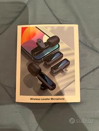 Set Microfoni Wireless Lavalier - USB Lightning