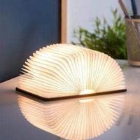 Lampada Libro LED, USB Ricaricabile