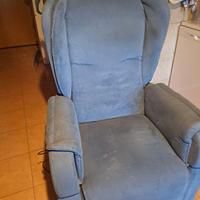 Poltrona reclinabile elettrica