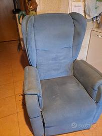 Poltrona reclinabile elettrica