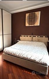 Letto mattimoniale Oggioni con contenitore