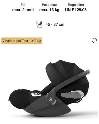 Ovetto Cybex Cloud T + base isofix sirona t 