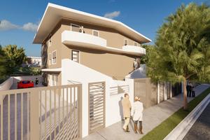 Villetta quadrifamiliare con accessi indipendenti