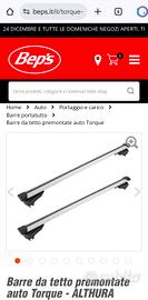 Barre auto Althura Torque 127 cm perfette