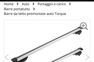 Barre auto Althura Torque 127 cm perfette