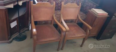 Coppia di Poltrone Vintage