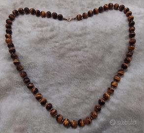Collana in vero OCCHIO DI TIGRE