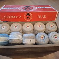 Gomitoli di puro cotone Mako